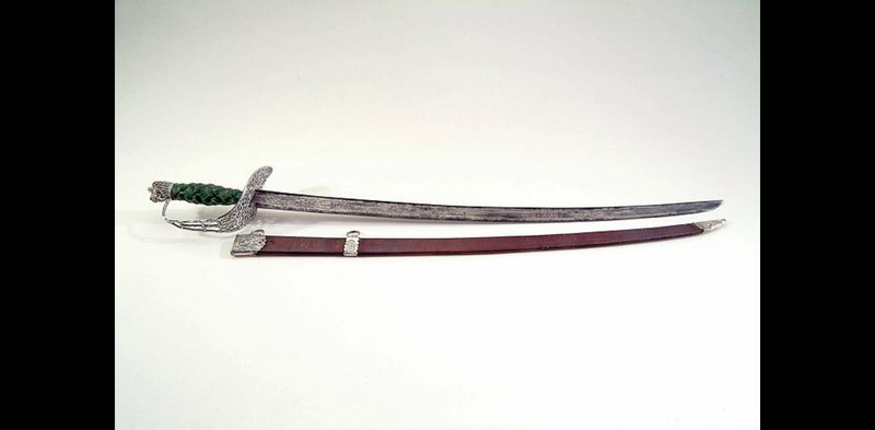 Sword and scabbard carried by Maj. Gen. Benjamin Lincoln in the Revolutionary War