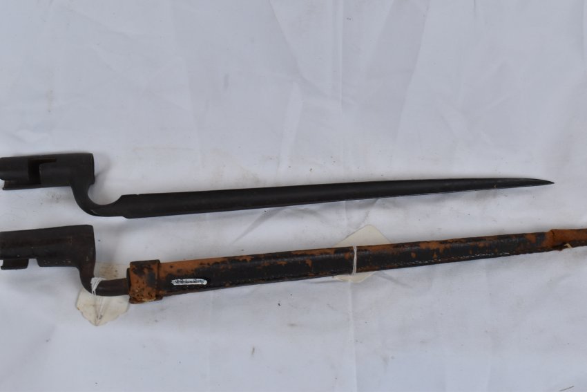 Bayonet, socket (Arlington Historical Society)