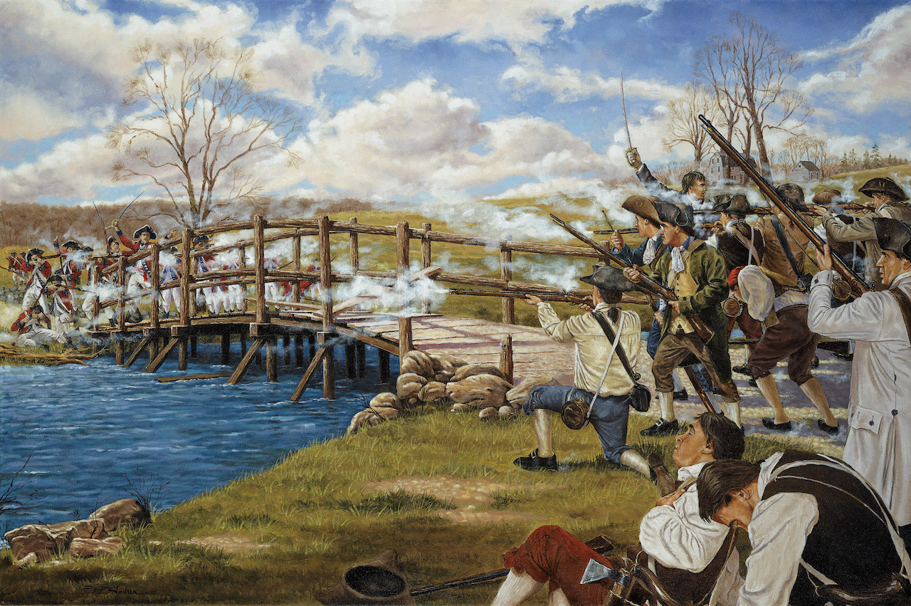 Shot Heard 'Round the World, by Domenick D'Andrea (National Guard Heritage Series)