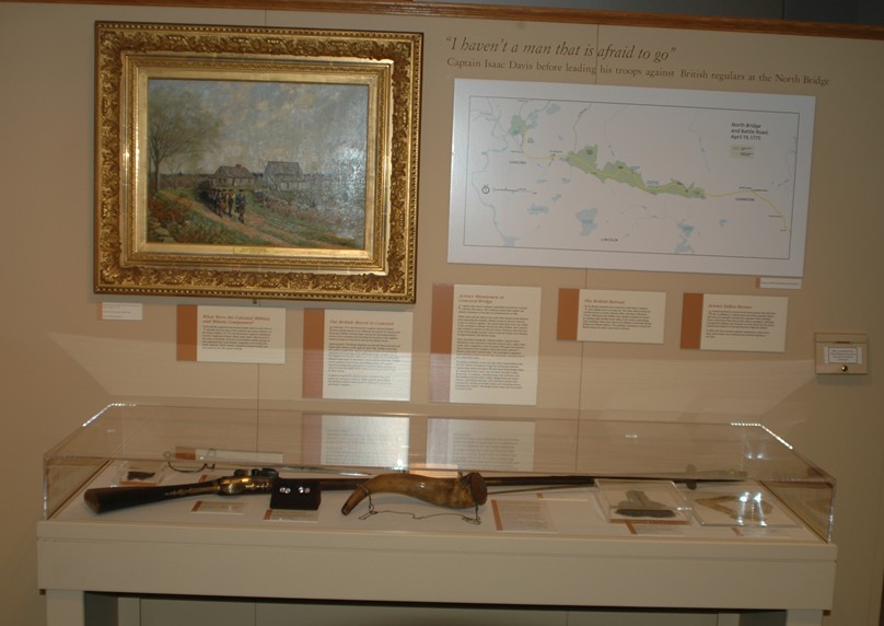 Sword of Captain Isaac Davis, Acton Memorial Library