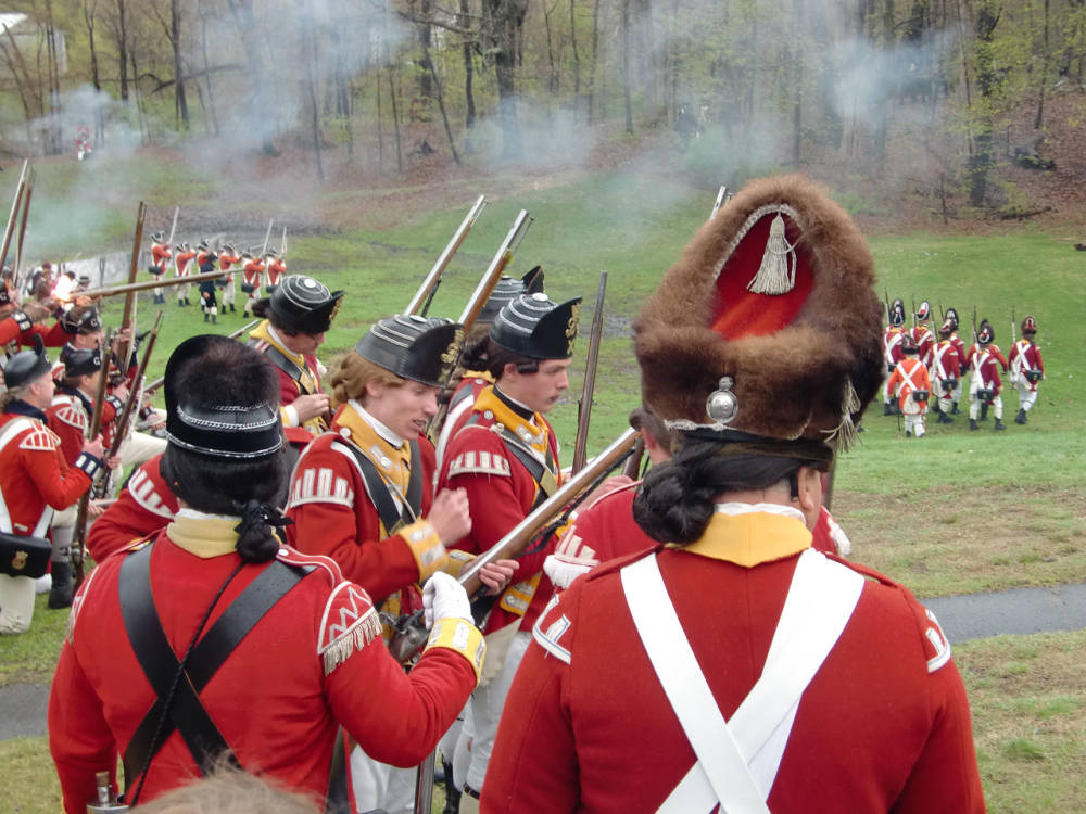 Reenactment of Battle Road, 2010 (Massachusetts Collections Online)